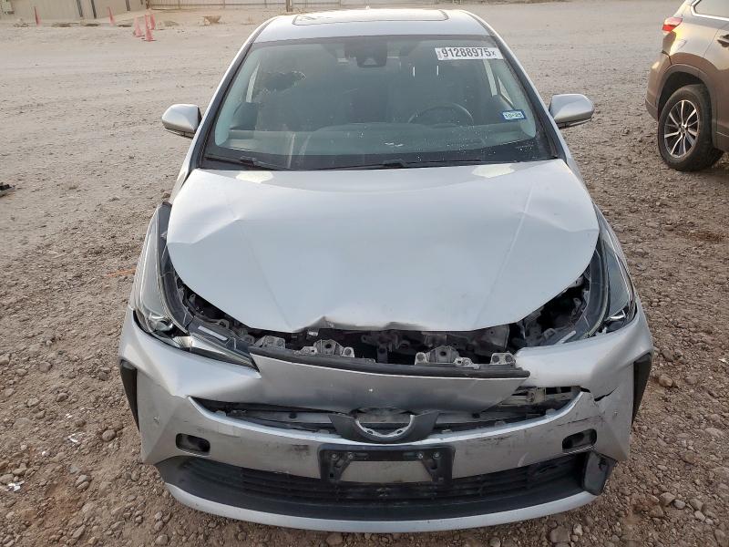 JTDKARFU5K3076724 - 2019 TOYOTA PRIUS Gümüş foto 5