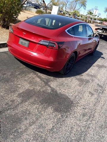 5YJ3E1EAXLF631396 - 2020 TESLA MODEL 3 红色 照片 4