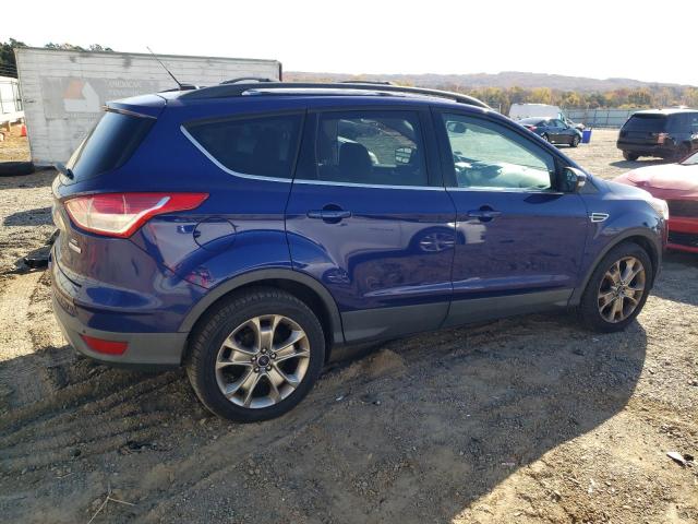 1FMCU0HX7DUB20729 - 2013 FORD ESCAPE SEL BLUE photo 3