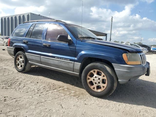 1J4GX48SX1C654182 - 2001 JEEP GRAND CHER LAREDO 蓝色 照片 4