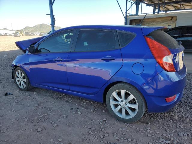 KMHCU5AE5CU026952 - 2012 HYUNDAI ACCENT GLS 蓝色 照片 2