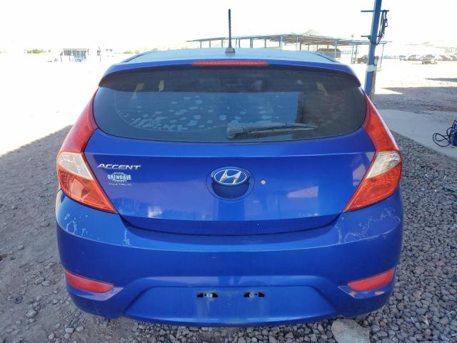 KMHCU5AE5CU026952 - 2012 HYUNDAI ACCENT GLS 蓝色 照片 6