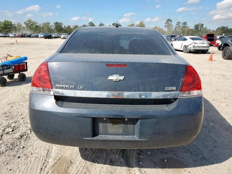 2G1WB57K491197614 - 2009 CHEVROLET IMPALA LS GRAY photo 6