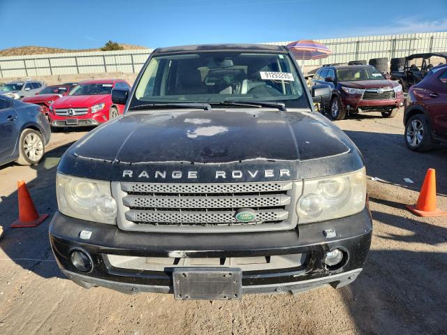 SALSF25488A180356 - 2008 LAND ROVER RANGE ROVE HSE BLACK photo 5