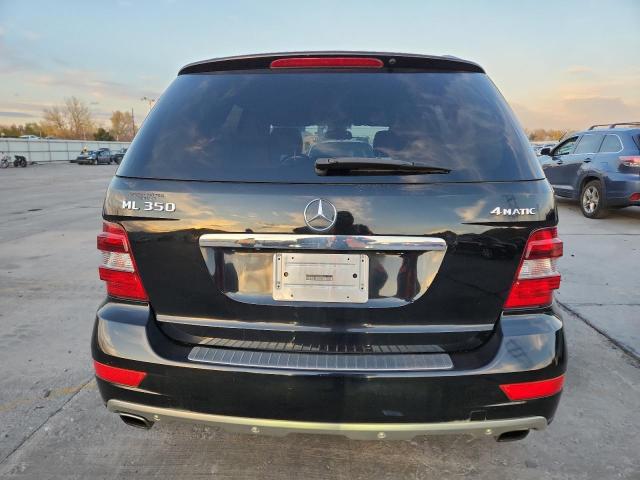 4JGBB8GB5BA656583 - 2011 MERCEDES-BENZ ML 350 4MATIC BLACK photo 6