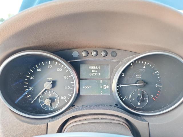 4JGBB8GB5BA656583 - 2011 MERCEDES-BENZ ML 350 4MATIC BLACK photo 9