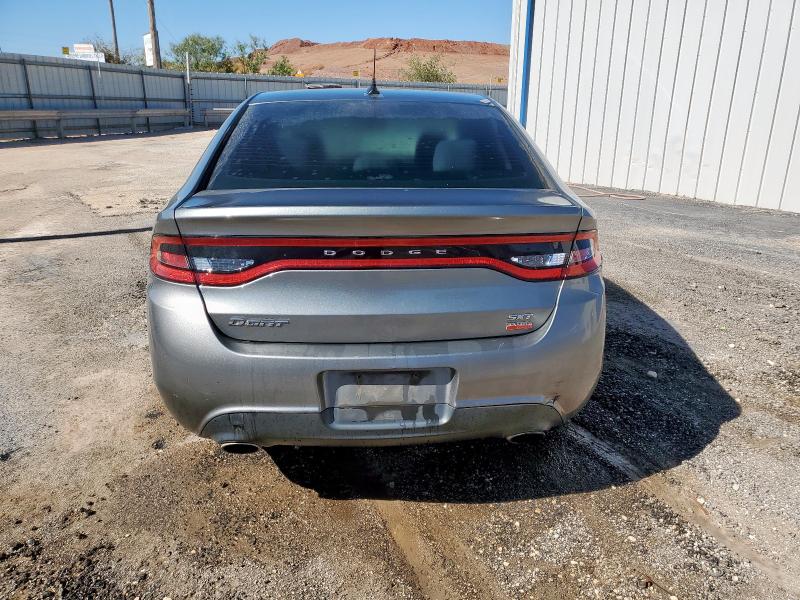 1C3CDFBH1DD707697 - 2013 DODGE DART SXT GRAY photo 6