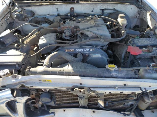 5TEWN72N82Z074296 - 2002 TOYOTA TACOMA XTRACAB WHITE photo 11