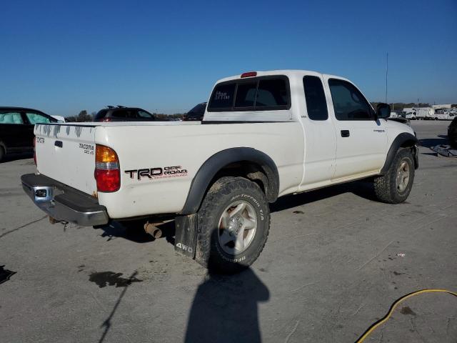 5TEWN72N82Z074296 - 2002 TOYOTA TACOMA XTRACAB WHITE photo 3