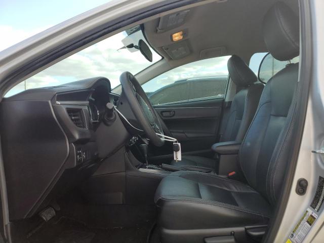 2T1BURHE5FC381344 - 2015 TOYOTA COROLLA L SILVER photo 7