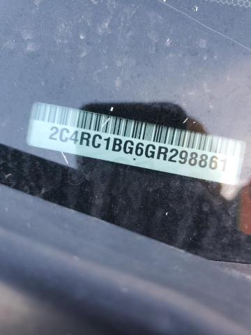 2C4RC1BG6GR298861 - 2016 CHRYSLER TOWN & COU TOURING SILVER photo 13