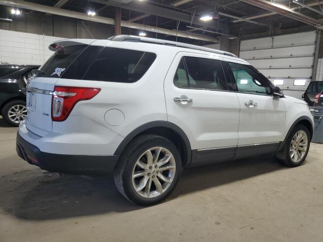 1FM5K8D87FGB25099 - 2015 FORD EXPLORER XLT WHITE photo 3