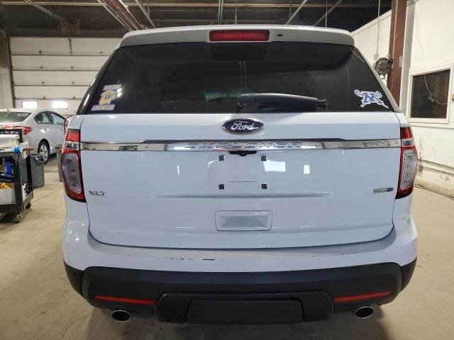 1FM5K8D87FGB25099 - 2015 FORD EXPLORER XLT WHITE photo 6