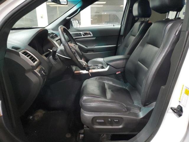 1FM5K8D87FGB25099 - 2015 FORD EXPLORER XLT WHITE photo 7