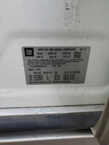 KL4CJGSB9EB544178 - 2014 BUICK ENCORE WHITE photo 12