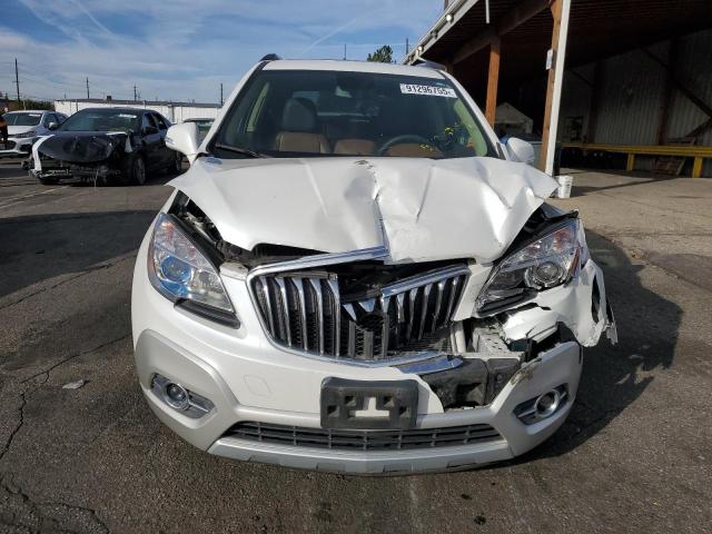 KL4CJGSB9EB544178 - 2014 BUICK ENCORE WHITE photo 5