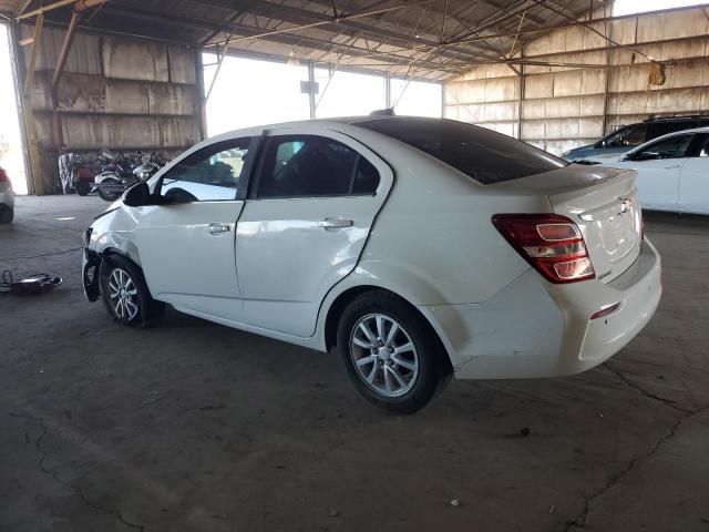 1G1JD5SH4H4133382 - 2017 CHEVROLET SONIC LT WHITE photo 2