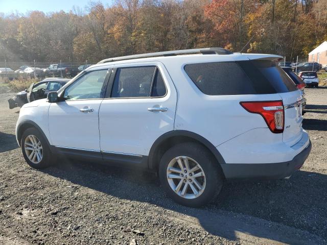 1FM5K8D89EGC25378 - 2014 FORD EXPLORER XLT WHITE photo 2
