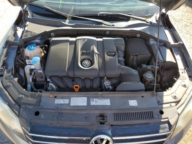 1VWAP7A38DC021584 - 2013 VOLKSWAGEN PASSAT S فحمي صورة 11
