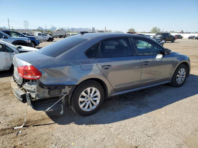 1VWAP7A38DC021584 - 2013 VOLKSWAGEN PASSAT S فحمي صورة 3