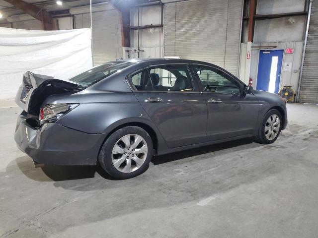 1HGCP36858A012238 - 2008 HONDA ACCORD EXL GRAY photo 3