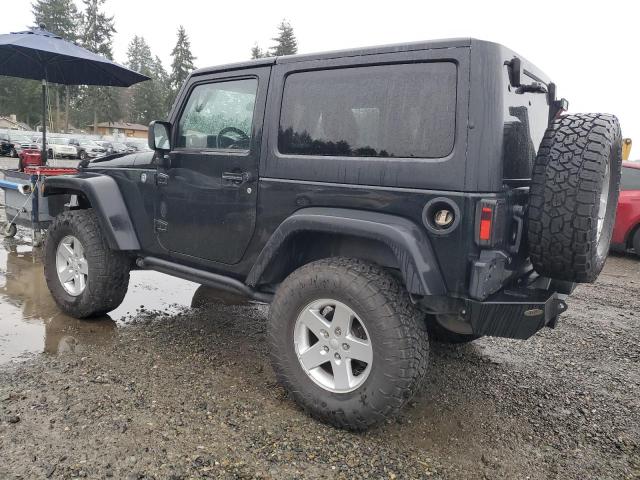 1C4AJWAG7CL247955 - 2012 JEEP WRANGLER SPORT BLACK photo 2