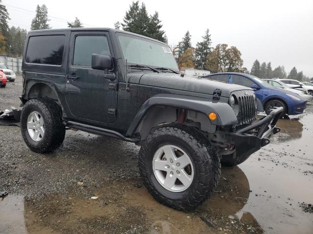 1C4AJWAG7CL247955 - 2012 JEEP WRANGLER SPORT BLACK photo 4