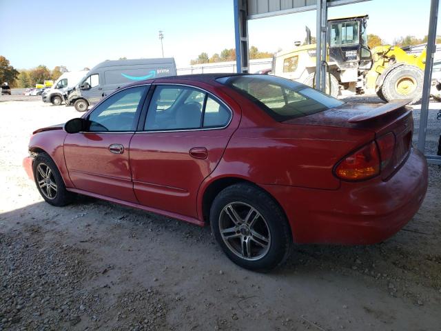 1G3NL52F73C168460 - 2003 OLDSMOBILE ALERO GL წითელი ფოტო 2