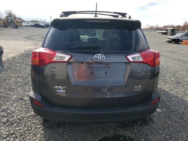 2T3RFREVXDW043227 - 2013 TOYOTA RAV4 XLE GRAY photo 6