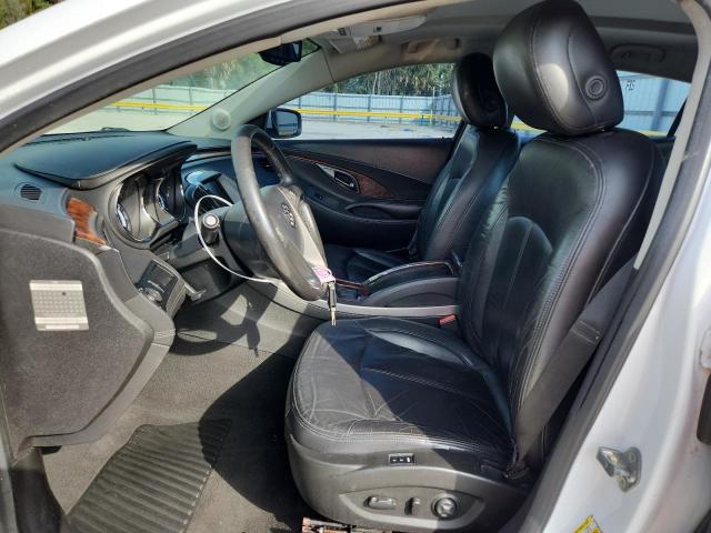 1G4GC5E3XDF196582 - 2013 BUICK LACROSSE WHITE photo 7