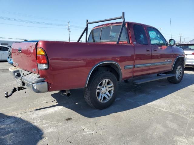 5TBRT34161S209236 - 2001 TOYOTA TUNDRA ACCESS CAB RED photo 3
