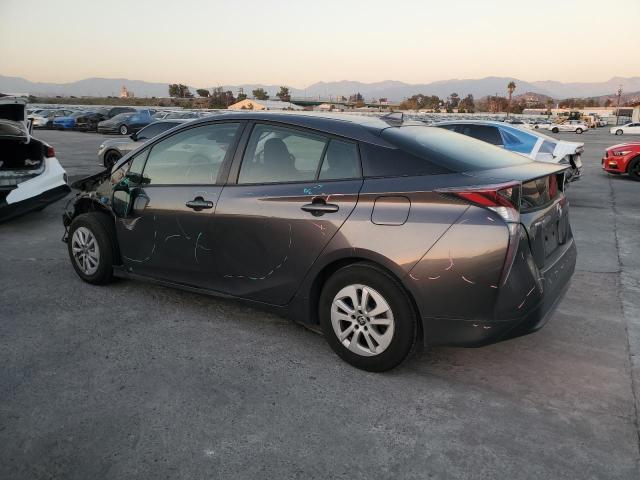 JTDKBRFU0J3595787 - 2018 TOYOTA PRIUS ნაცრისფერი ფოტო 2