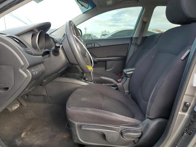 KNAFU5A2XB5387493 - 2011 KIA FORTE EX Gris foto 7
