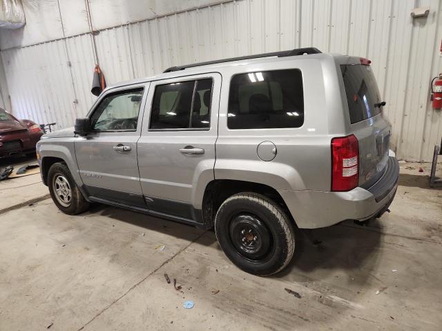 1C4NJPBB9FD211208 - 2015 JEEP PATRIOT SPORT SILVER photo 2