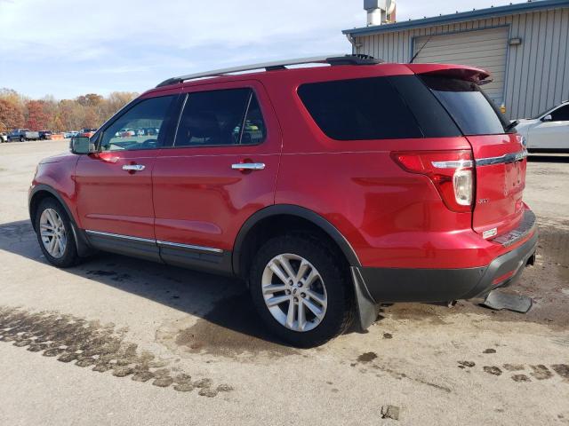 1FMHK8D87CGA38506 - 2012 FORD EXPLORER XLT BURGUNDY photo 2