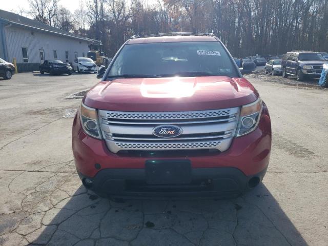 1FMHK8D87CGA38506 - 2012 FORD EXPLORER XLT BURGUNDY photo 5
