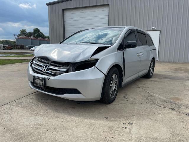 5FNRL5H63CB117923 - 2012 HONDA ODYSSEY EXL 银色 照片 2