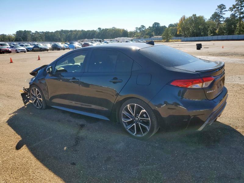 JTDS4RCE6LJ014847 - 2020 TOYOTA COROLLA SE BLACK photo 2