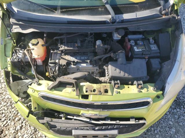 KL8CB6S92DC548701 - 2013 CHEVROLET SPARK LS Зеленый фото 11