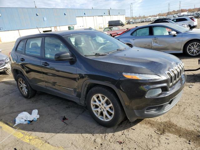 1C4PJLAB2EW163766 - 2014 JEEP CHEROKEE SPORT BLACK photo 4