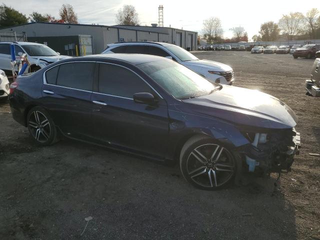 1HGCR2F54GA059866 - 2016 HONDA ACCORD SPORT BLUE photo 4
