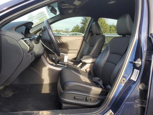 1HGCR2F54GA059866 - 2016 HONDA ACCORD SPORT BLUE photo 7