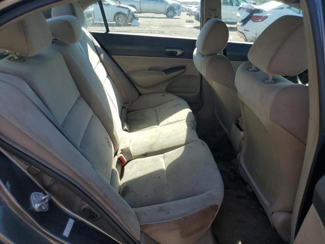 19XFA1F51BE026682 - 2011 HONDA CIVIC LX GRAY photo 10