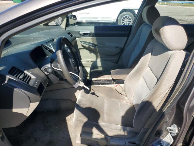 19XFA1F51BE026682 - 2011 HONDA CIVIC LX GRAY photo 7