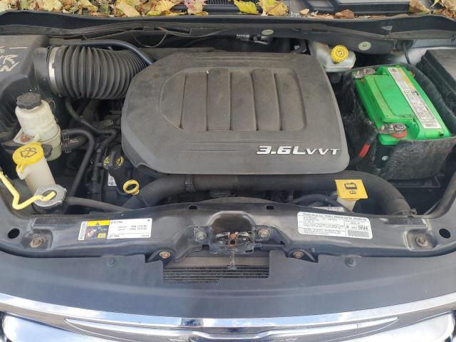 2C4RC1CG1DR616282 - 2013 CHRYSLER TOWN & COU TOURING L SILVER photo 11