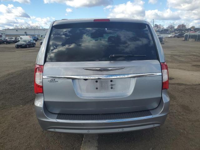 2C4RC1CG1DR616282 - 2013 CHRYSLER TOWN & COU TOURING L SILVER photo 6