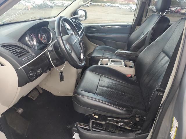 2C4RC1CG1DR616282 - 2013 CHRYSLER TOWN & COU TOURING L SILVER photo 7