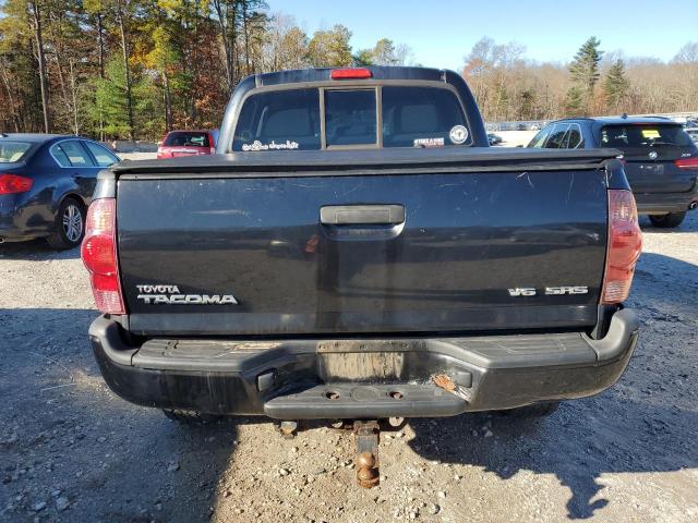 5TELU42N88Z488515 - 2008 TOYOTA TACOMA DOUBLE CAB BLACK photo 6