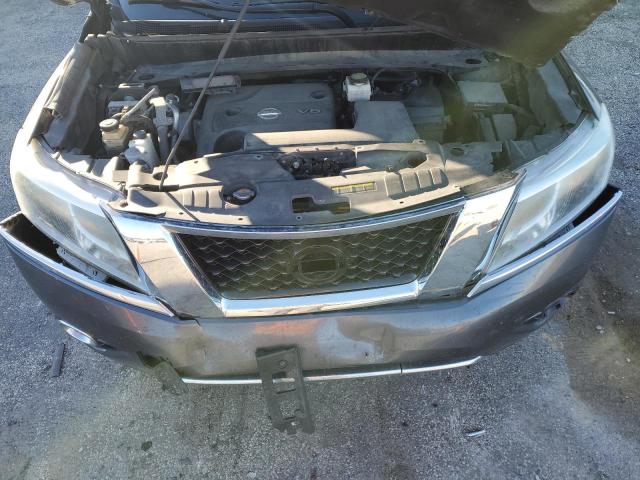 5N1AR2MM8DC603491 - 2013 NISSAN PATHFINDER S رمادي صورة 12