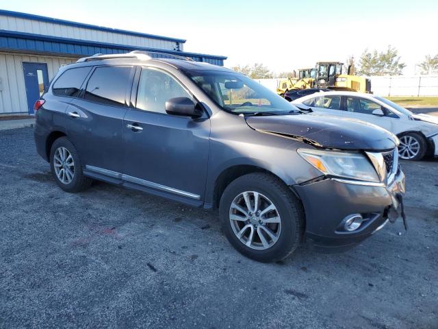 5N1AR2MM8DC603491 - 2013 NISSAN PATHFINDER S رمادي صورة 4